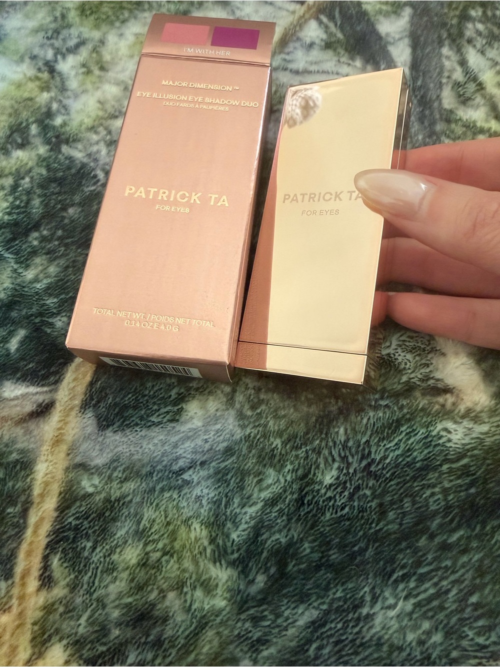 Patrick Ta Eye Illusion Eyeshadow Duo - Rose Gold